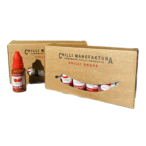 Chilli Drops gift package 6 x 20ml